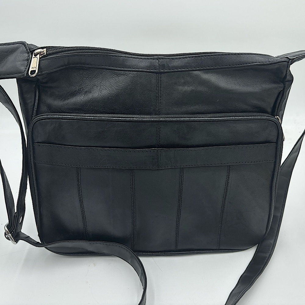 Genuine Leather Made in India All Purpose Utility Crossbody Bag